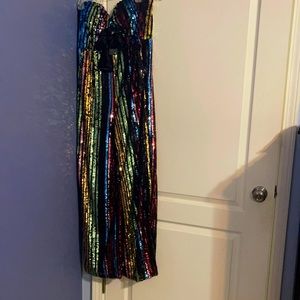 Sequence Strapless Jumpsuit